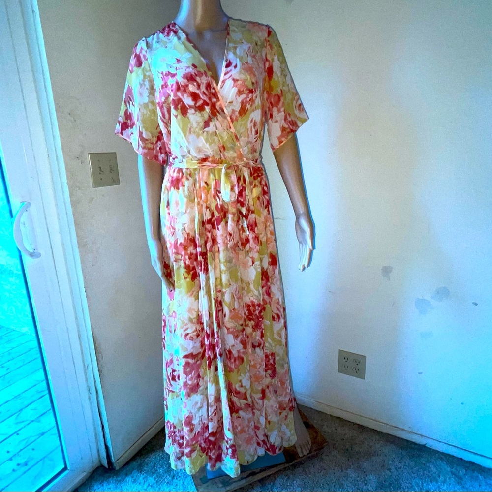 Kate & Lily Sheer Dress Size 12